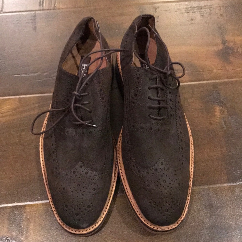 Rush by Gordon Rush Brown suede shoes sz 8